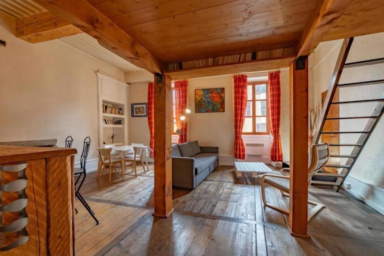 2-Sterne-Wohnung im Herzen des historischen Zentrums von Annecy Exterior foto